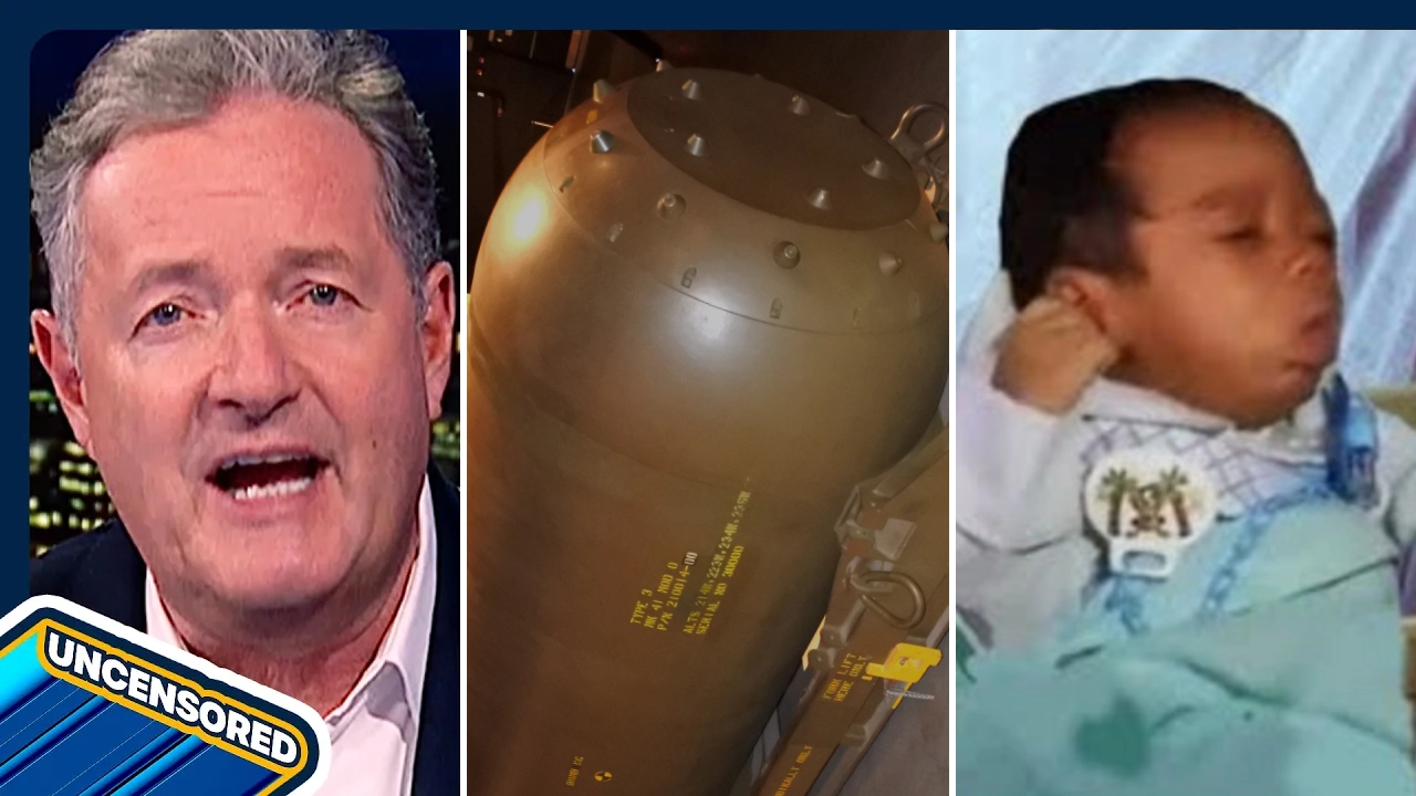 Piers Morgan Uncensored Hosts Debate Between Hydrogen Bomb And Coughing Baby