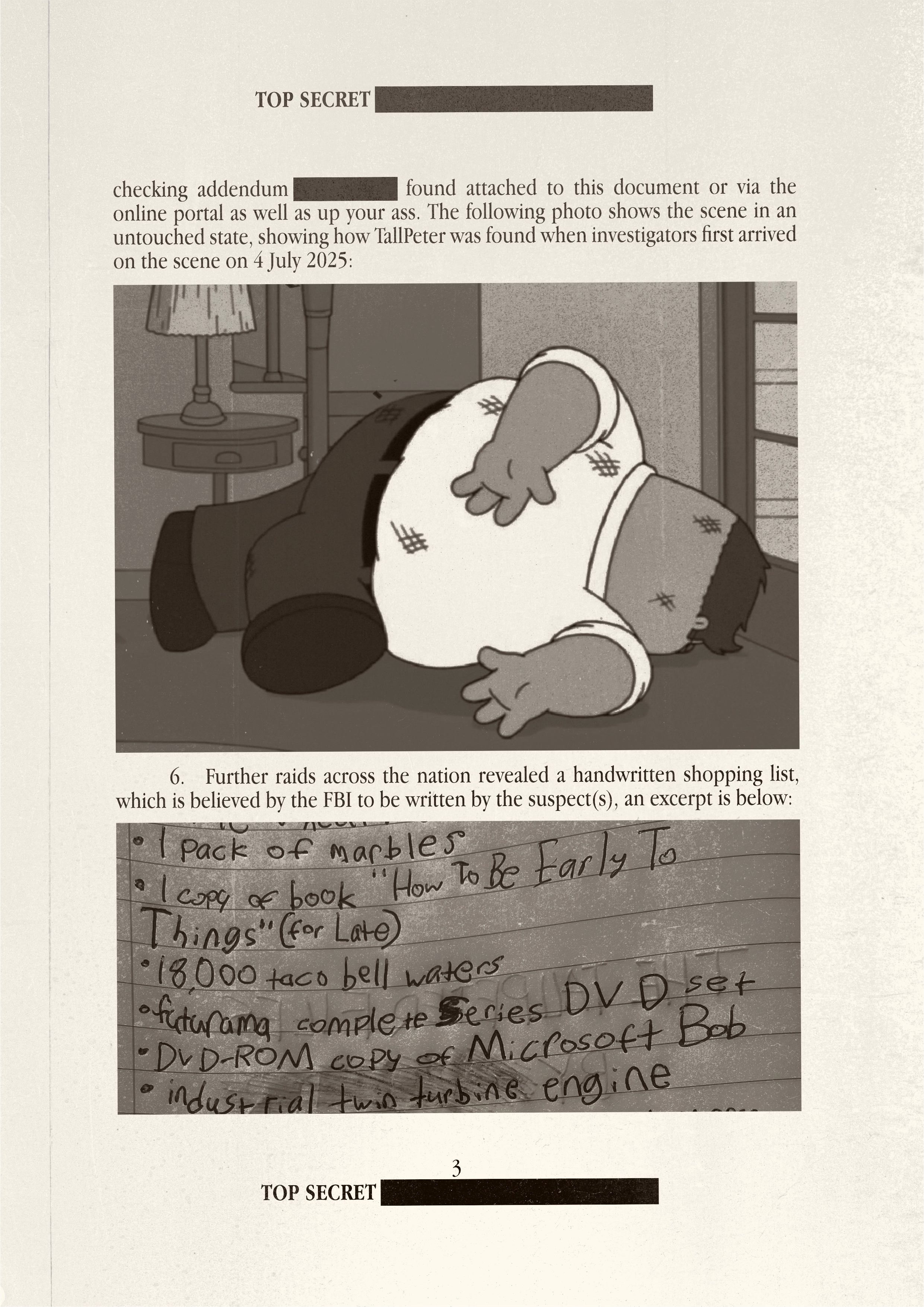 TallPeter files page 4