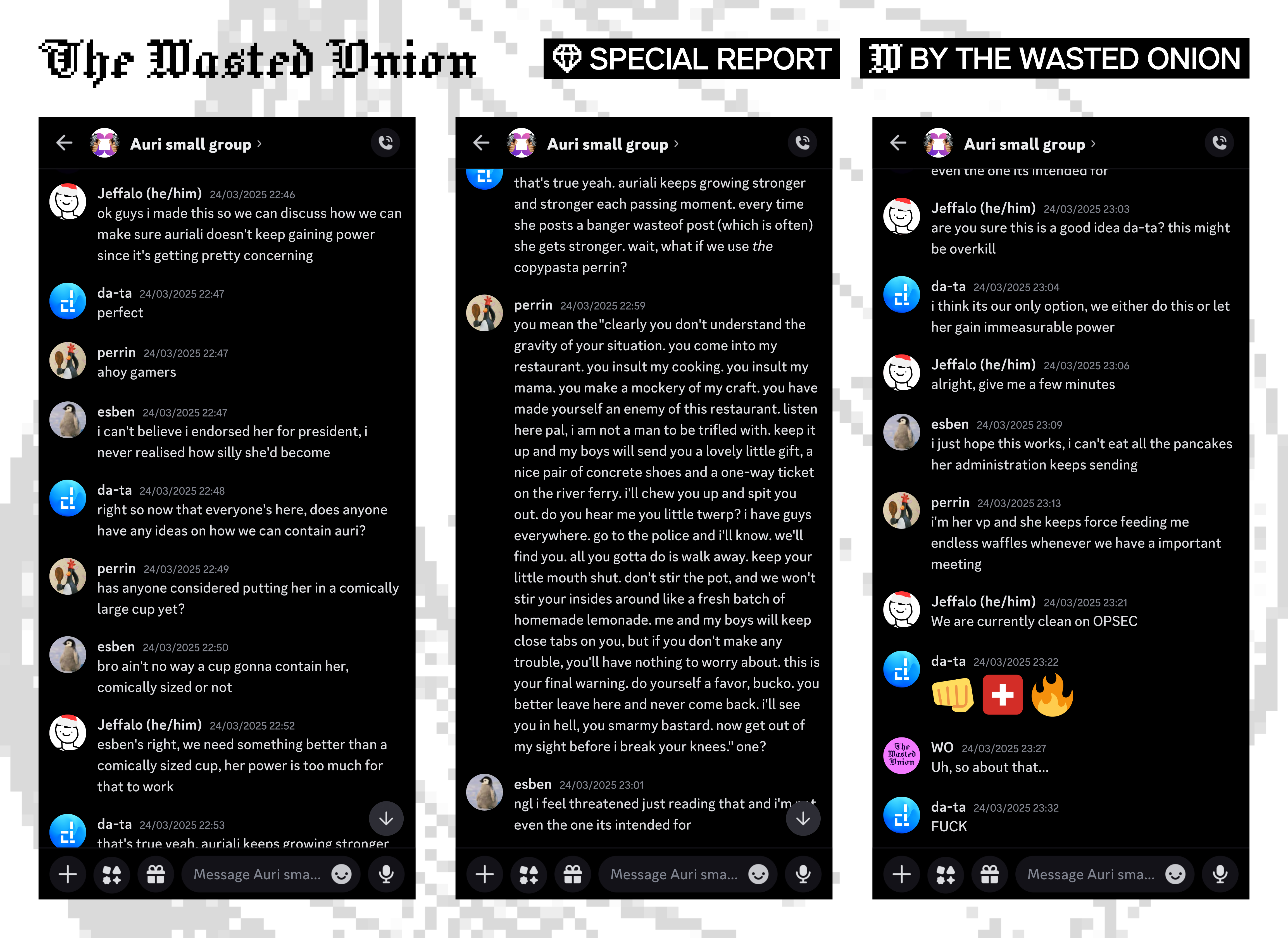 Discord messages